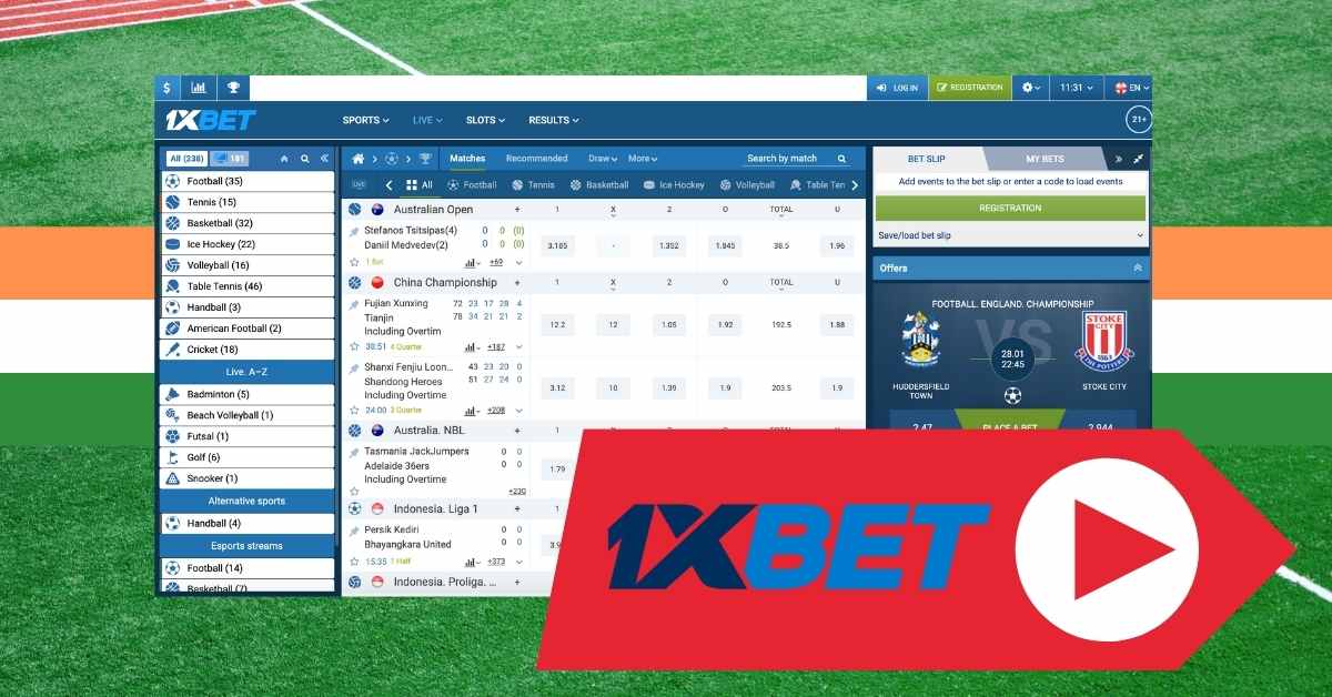 1xbet live betting platform