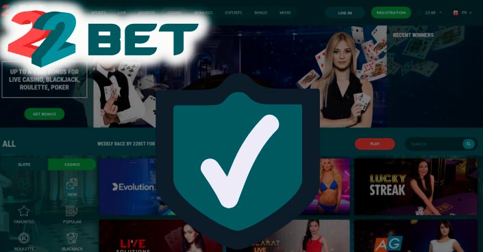 22bet provide services under-regulated license