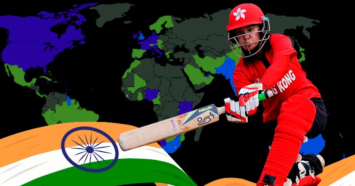 how many countries play Cricket